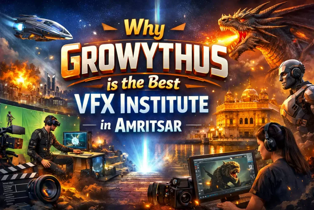 Why Growythus is the Best VFX Institute in Amritsar